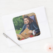 Sticker Carré Réfugié d'Angleterre 1975 (Enveloppe)