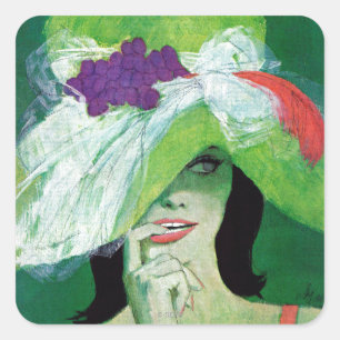 Sticker Carré Regard de l'autre manière