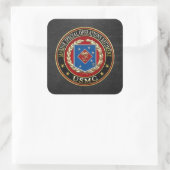 Sticker Carré Régiment d'opérations spéciales marines (MSOR) [3D (Sac)