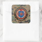 Sticker Carré Régiment d'opérations spéciales marines (MSOR) [3D (Sac)