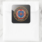 Sticker Carré Régiment d'opérations spéciales marines (MSOR) [3D (Sac)