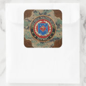 Sticker Carré Régiment d'opérations spéciales marines (MSOR) [3D (Sac)