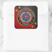Sticker Carré Régiment d'opérations spéciales marines (MSOR) [3D (Sac)