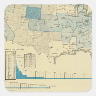 Sticker Carré Régions de charbonnage