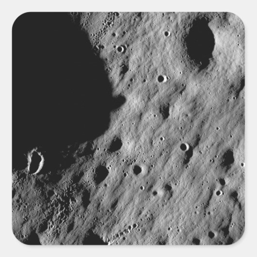 Sticker Carré Régions de cratères (Devant)