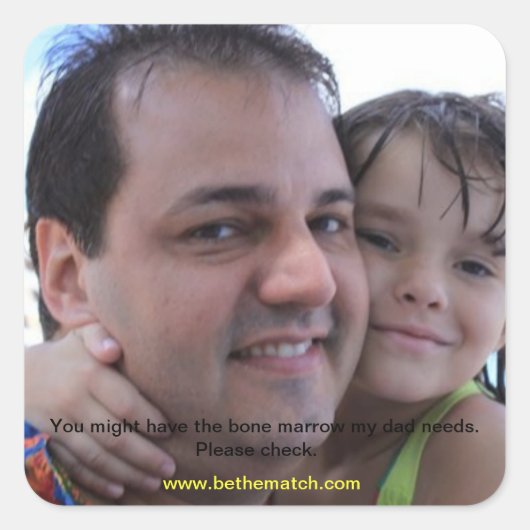 Sticker Carré registre de la moelle osseuse (Devant)