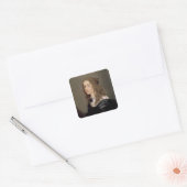 Sticker Carré Reine Christina de Suède 1652 (Enveloppe)