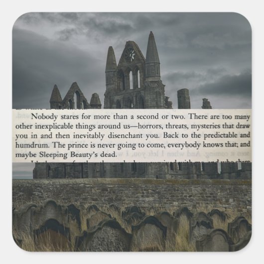 Sticker Carré Reine des Damnés (Devant)