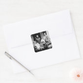 Sticker Carré Reine Victoria, tsar Nicholas II (Enveloppe)