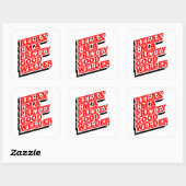 Sticker Carré Relax Je suis un assez bon soudeur (Feuille)