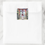 Sticker Carré Religion Shinto japonaise (Sac)