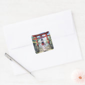 Sticker Carré Religion Shinto japonaise (Enveloppe)