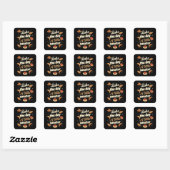 Sticker Carré Rendez la journée un peu plus douce (Feuille)
