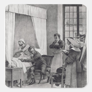 Sticker Carré Rene Theophile Hyacinthe Laennec