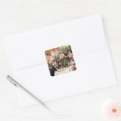 Sticker Carré Renoir French Luncheon Booking Party (Enveloppe)