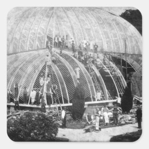 Sticker Carré Réparation du Grand Conservatoire de Chatsw