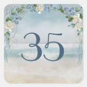 Sticker Carré Réseau Naution et Arche pour le 35e Anniversaire (Devant)