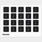 Sticker Carré Respire 1 (Feuille)