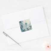 Sticker Carré Ressort bleu (Enveloppe)