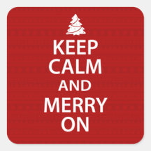 Restez calme et joyeux à Noël