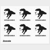 Sticker Carré Rétiredasaure (Feuille)