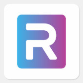 Sticker Carré Retra (Devant)