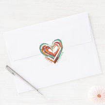 Rétro en forme de coeur