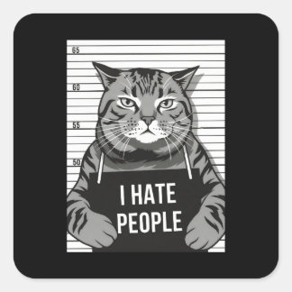 Sticker Carré Retro Italian Espresso Art Cafe 1950s Poster