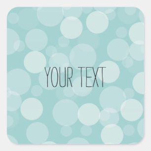 Sticker Carré Rêve bleu