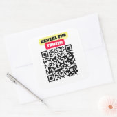 Sticker Carré Révéler la vérité (Enveloppe)