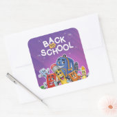 Sticker Carré Revenir à l'école (Enveloppe)