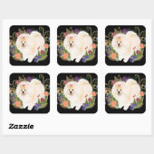 Sticker Carré RÊVER CROYAGE crème chow (Feuille)