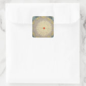 Sticker Carré Révolution de la Terre autour du Soleil (Sac)