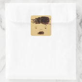 Sticker Carré Rhinoceros Beetles (Sac)