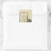 Sticker Carré Rhode Island 6 (Sac)