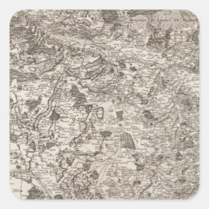 Sticker Carré Richelieu, Saumur