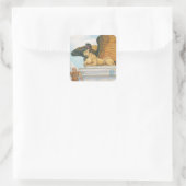 Sticker Carré Riddle Sphinx (Sac)