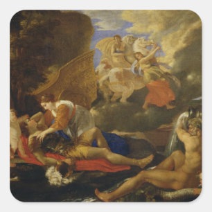 Sticker Carré Rinaldo et Armida