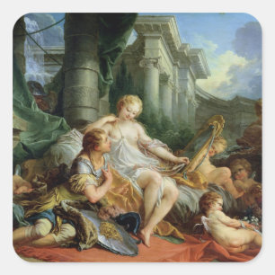 Sticker Carré Rinaldo et Armida, 1733