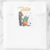 Sticker Carré Risas Felinas (Sac)