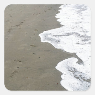 Sticker Carré rivage