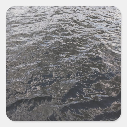 Sticker Carré River Water (Devant)