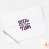 Sticker Carré Rizz'em avec le tam, le tam (Enveloppe)