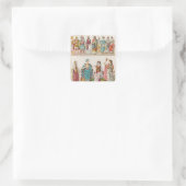 Sticker Carré Robe étrusque (Sac)