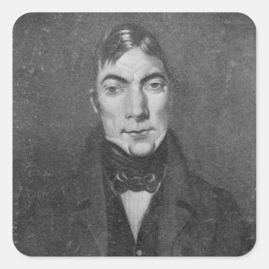 Sticker Carré Robert Owen (Devant)