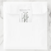 Sticker Carré Robin Goodfellow (Sac)