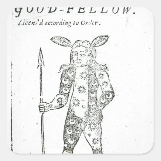 Sticker Carré Robin Goodfellow (Devant)