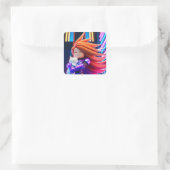 Sticker Carré Roblox T-Shirt (Sac)