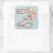 Sticker Carré Rocher escalade cam re-sling (Sac)