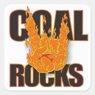 STICKER CARRÉ ROCHES DE CHARBON